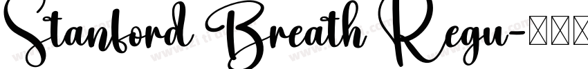 Stanford Breath Regu字体转换